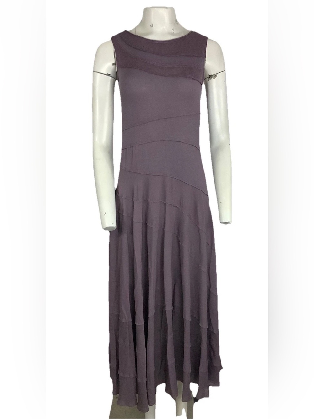 Soft Surroundings Sz PXS Maxi Tiered Fairy Ren Faire Festival Maxi Boho Dress